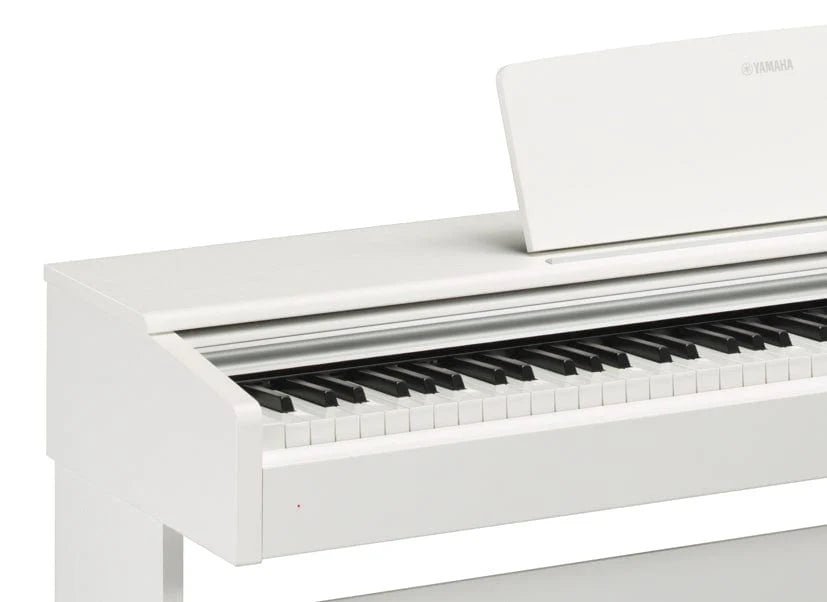 Yamaha YDP145 White Digital Piano; Serial No: BCBZ01001; Ex Display Model; 3 Year Warranty