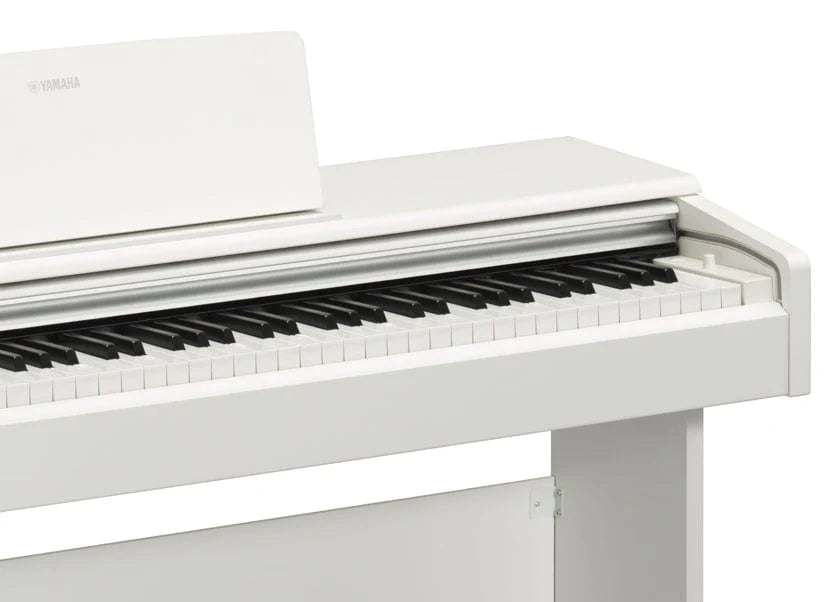 Yamaha YDP145 White Digital Piano; Serial No: BCBZ01001; Ex Display Model; 3 Year Warranty