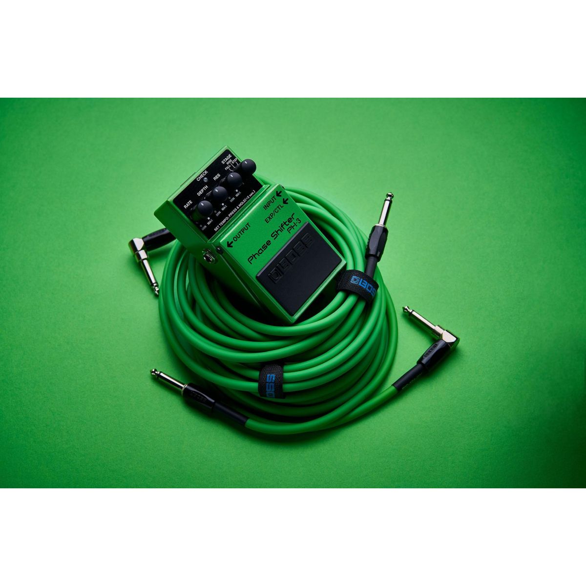 BOSS BIC-10A Green Guitar Cable