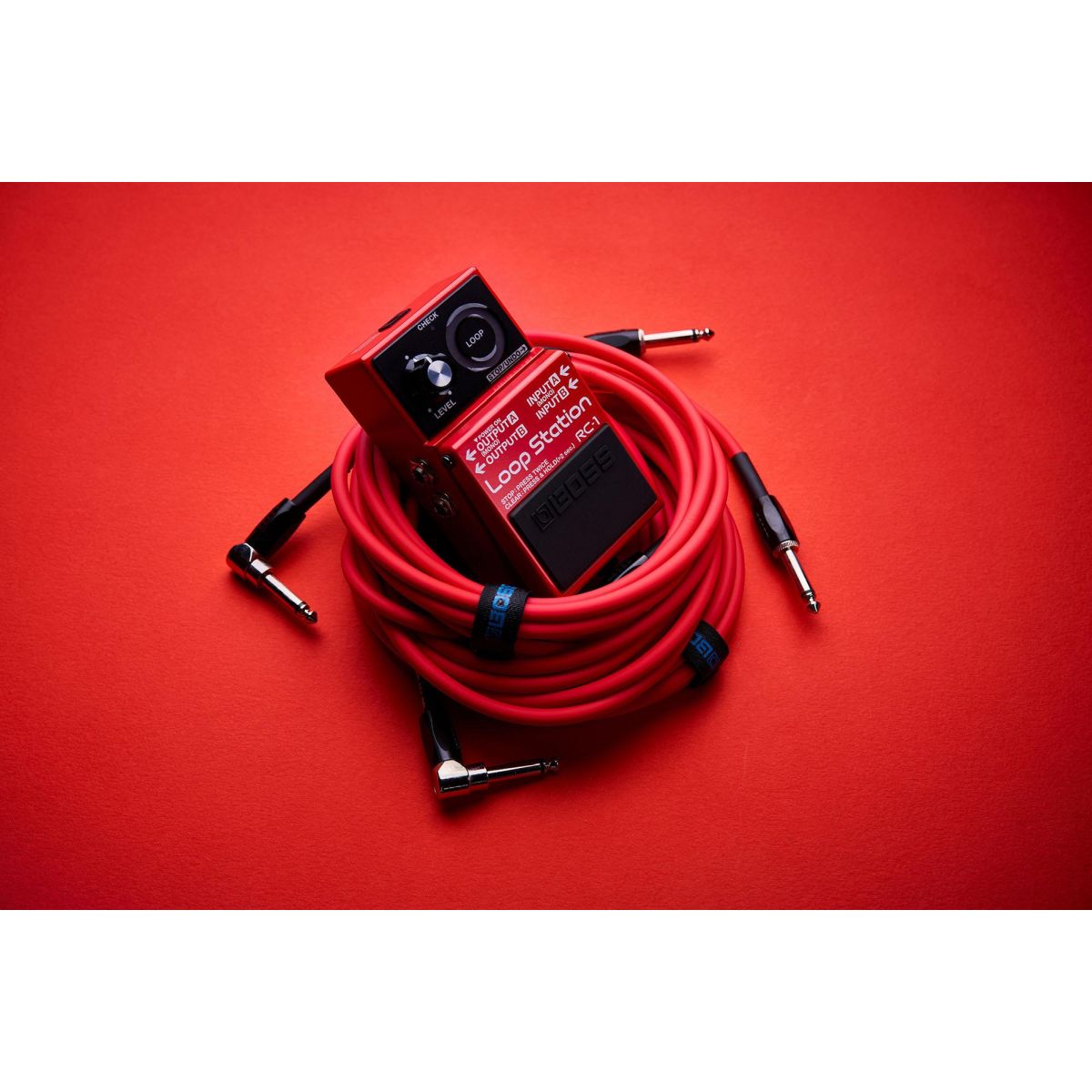 BOSS BIC-10A Red Guitar Cable