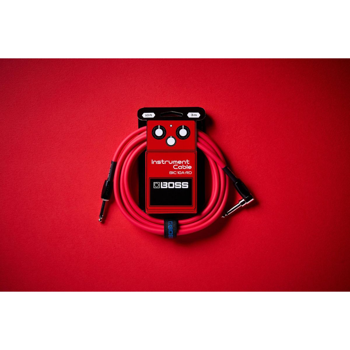 BOSS BIC-10A Red Guitar Cable