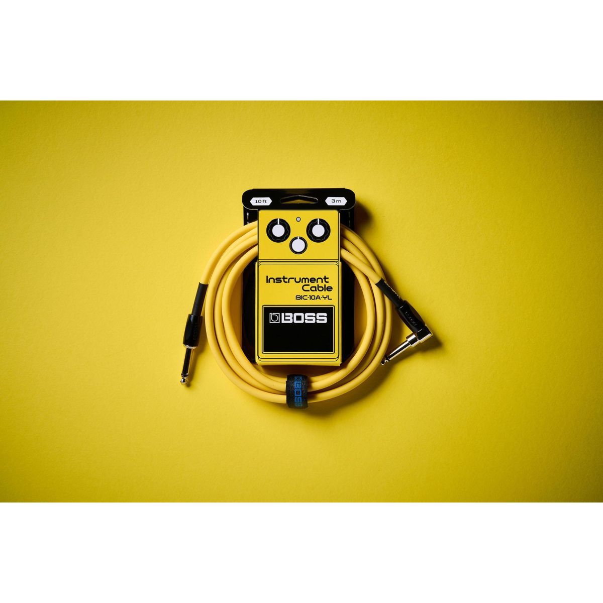 BOSS BIC-10A Yellow Guitar Cable