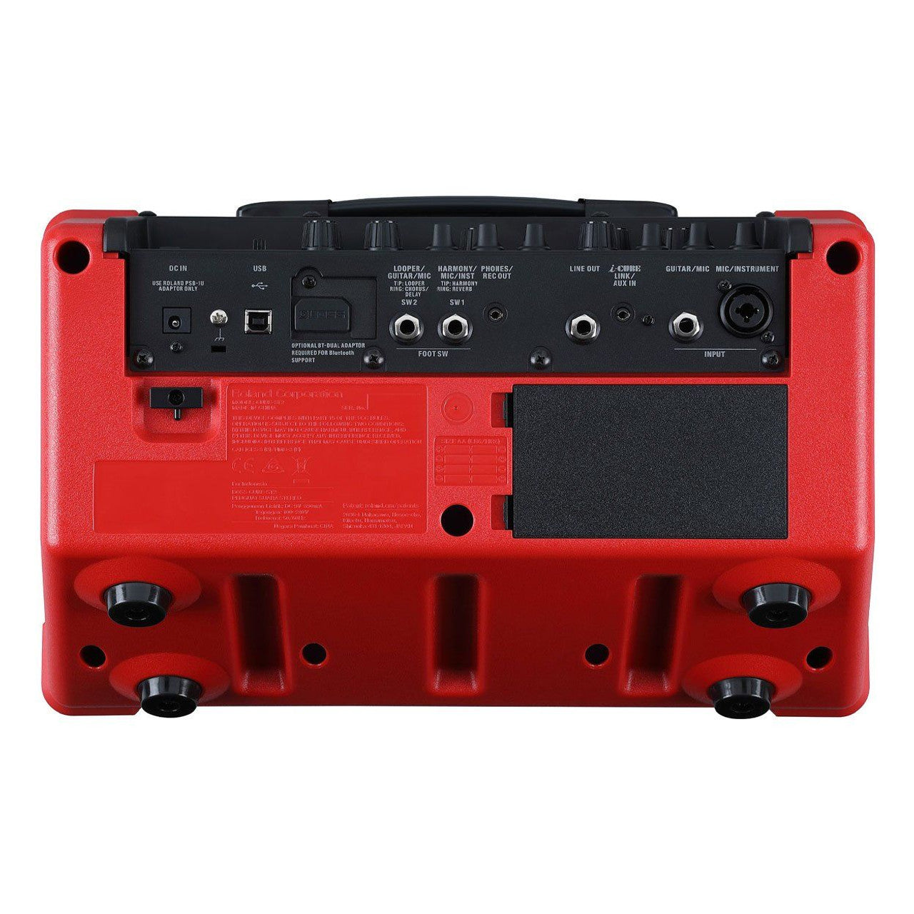 Boss Cube Street II Battery Powered Amp; Red