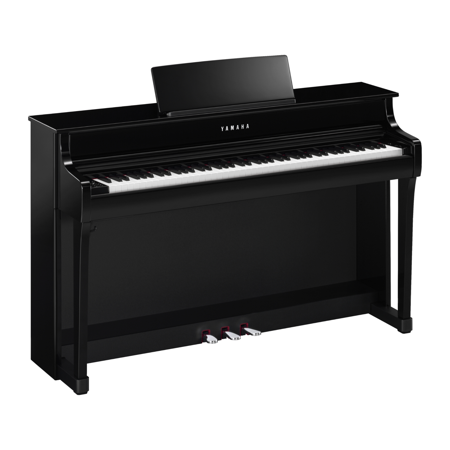 Yamaha CLP835PE Polished Ebony Branded Accessories Package