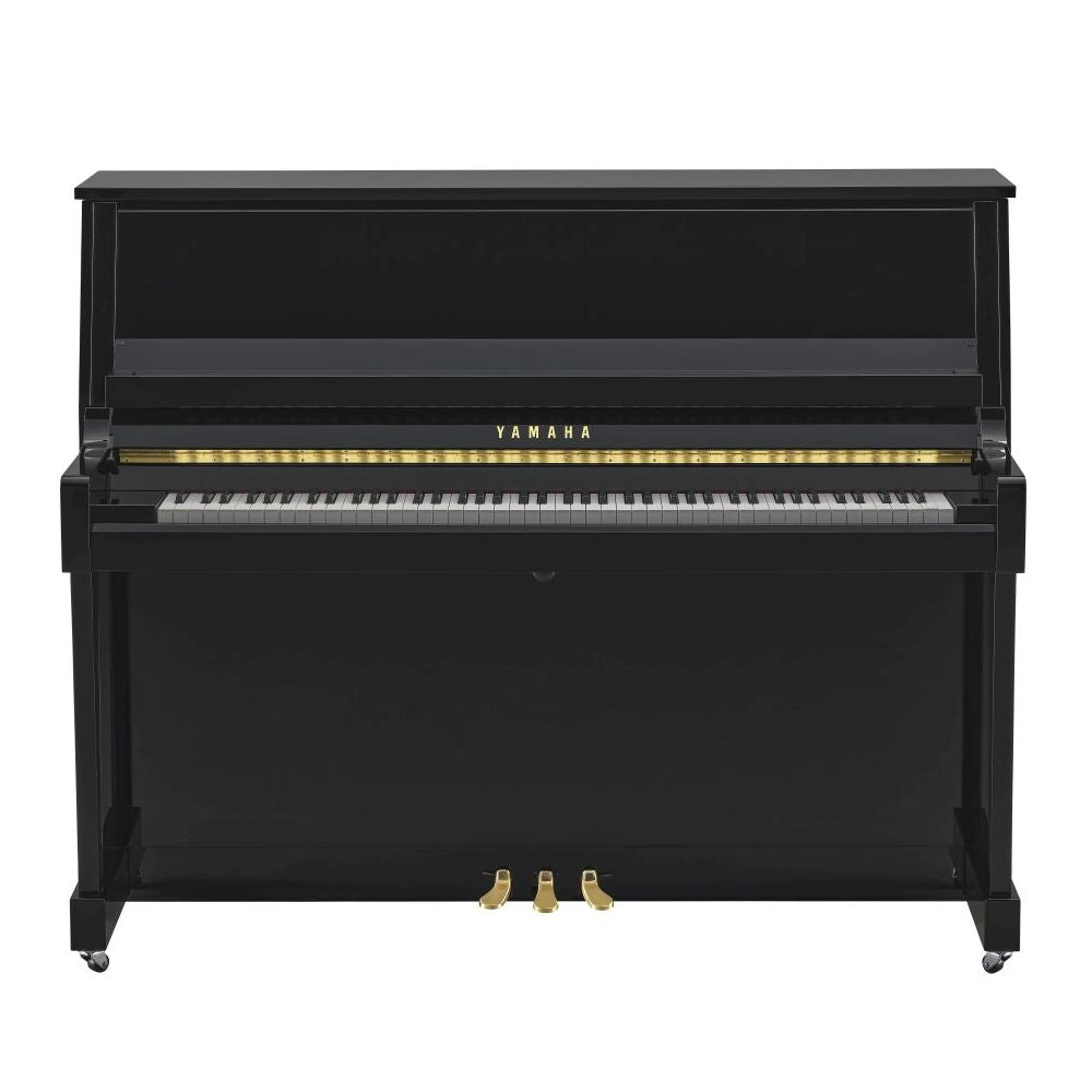 Yamaha B30 Upright Piano; Polished Ebony