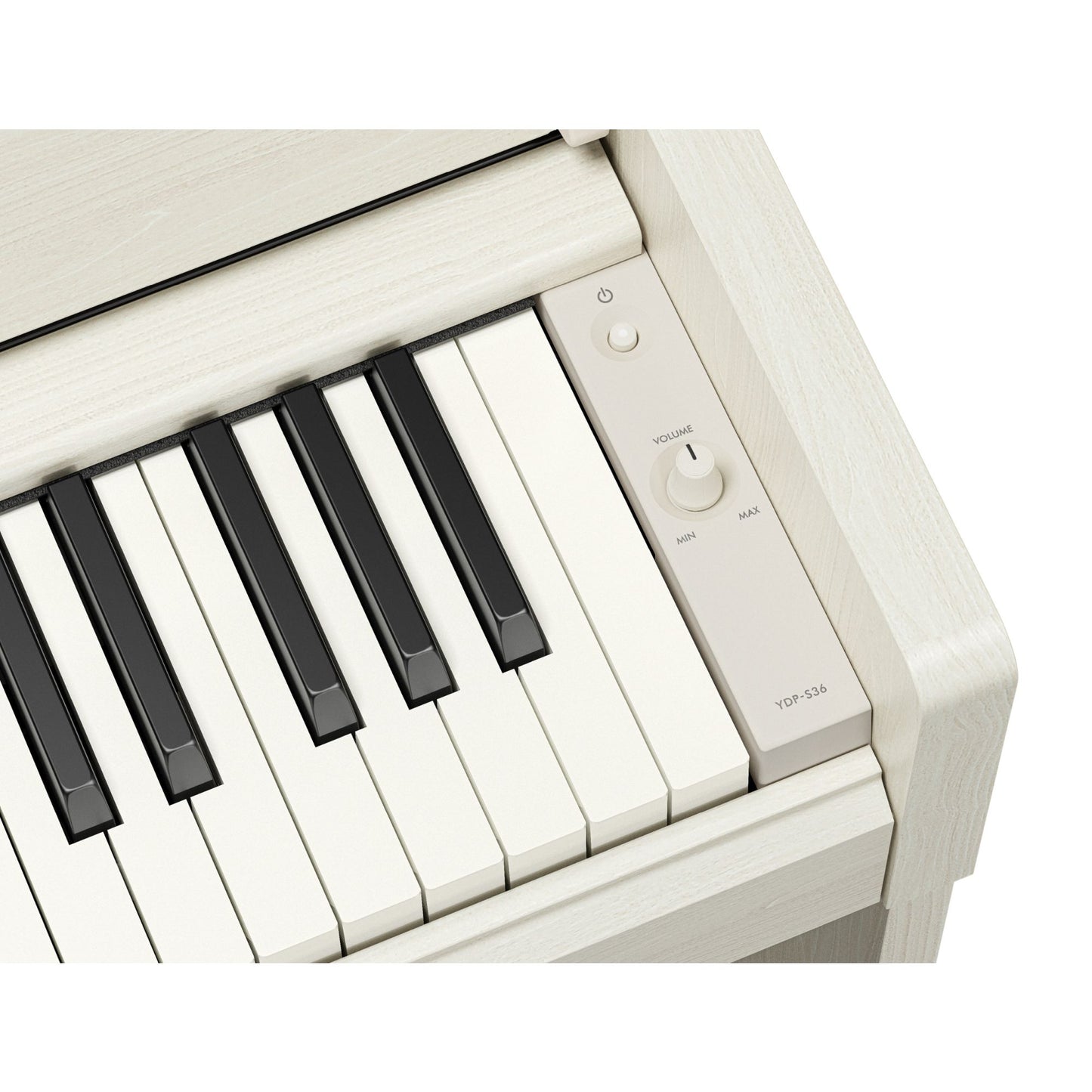 Yamaha YDP-S36 Slimline Digital Piano; White Birch Digital Piano