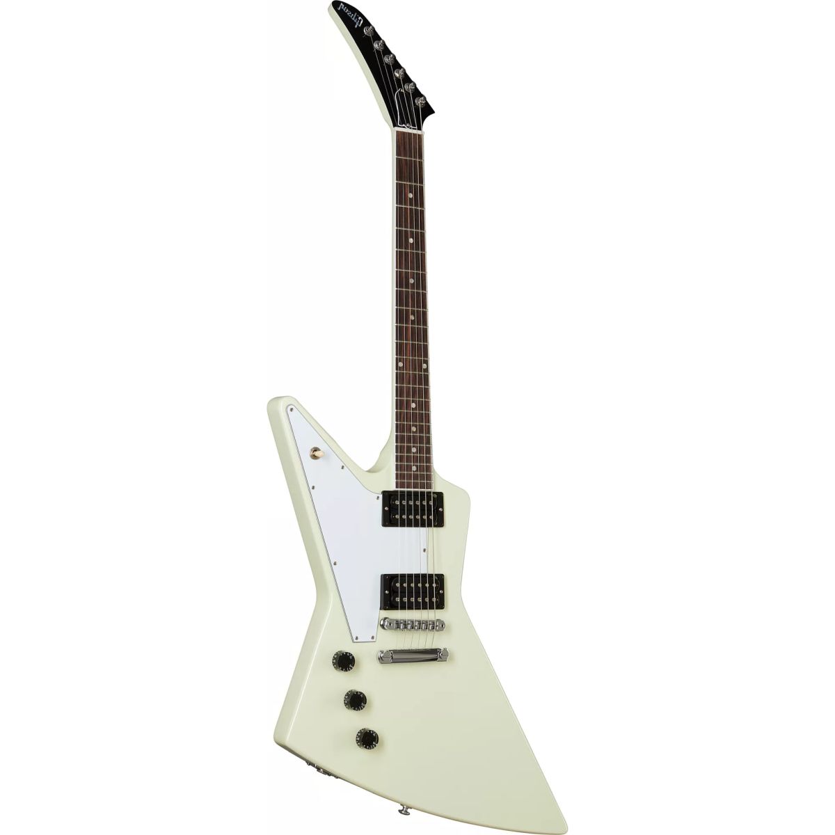 Gibson 70s Explorer Guitar Left Handed; Classic White