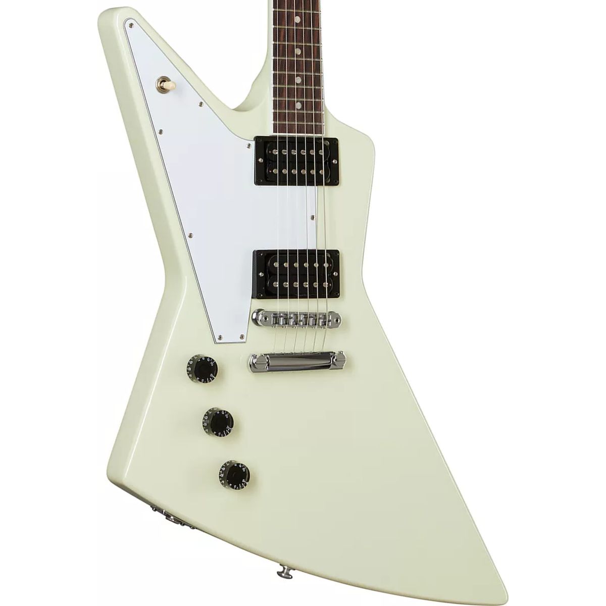 Gibson 70s Explorer Guitar Left Handed; Classic White