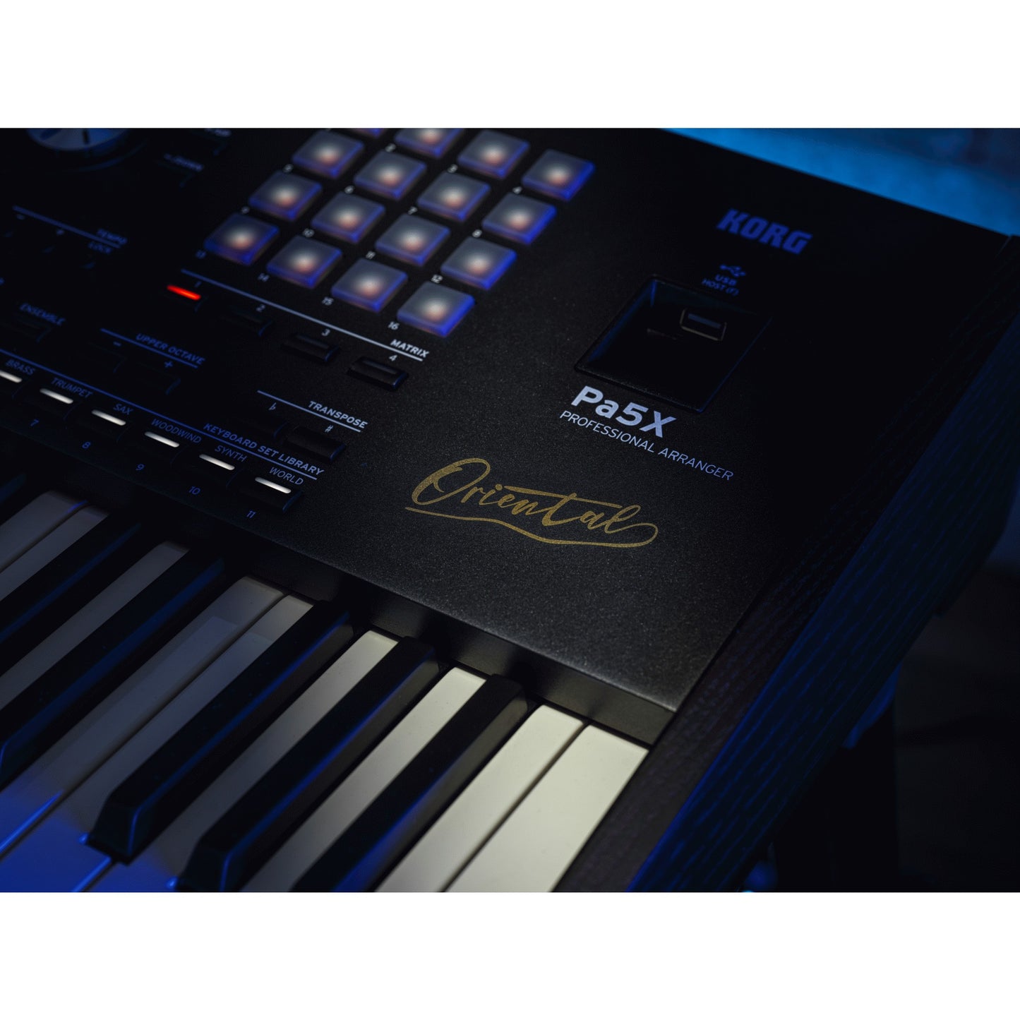 Korg Pa5X Oriental 61 Key Professional Arranger Keyboard