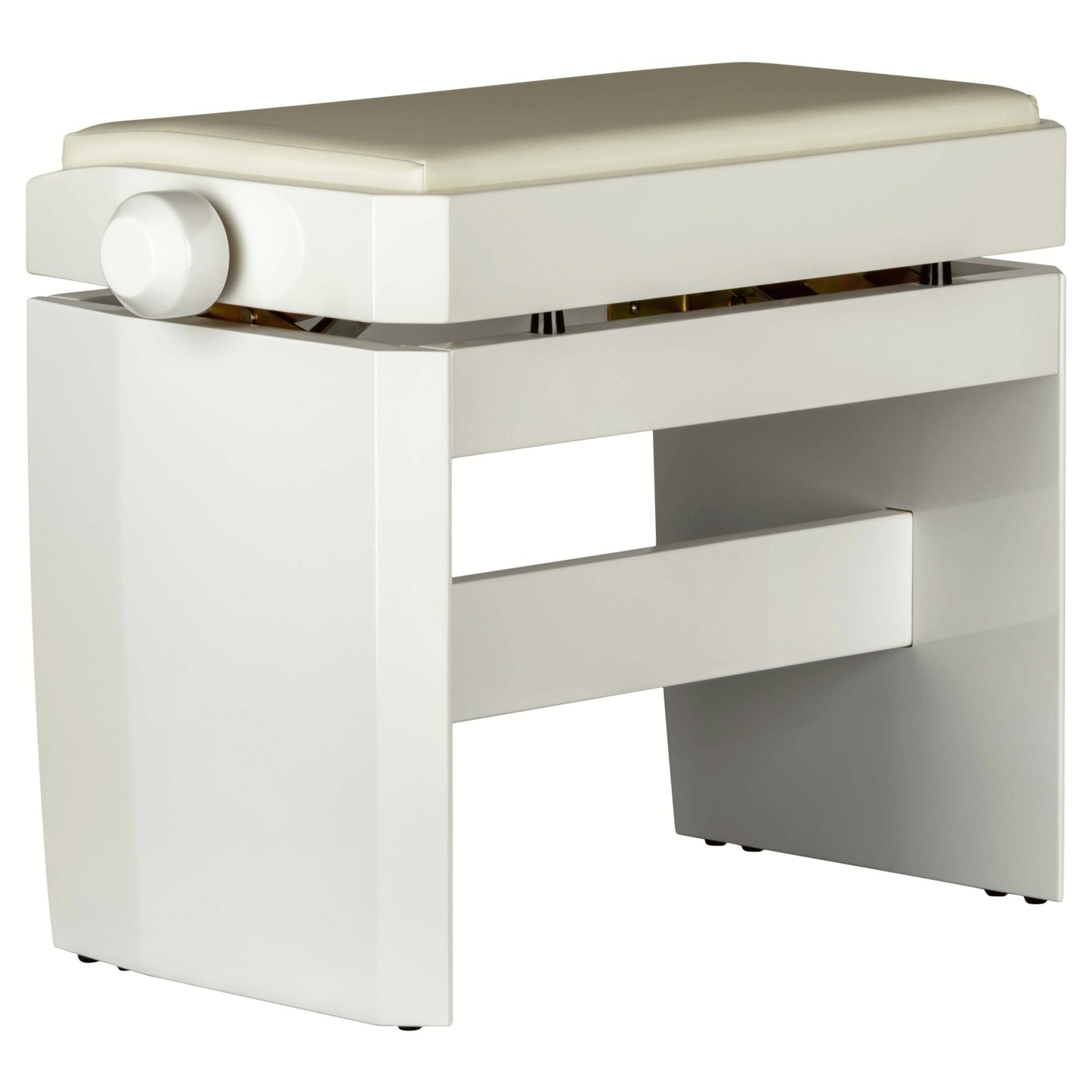 Dexibell Adjustable Wooden Bench White Polished