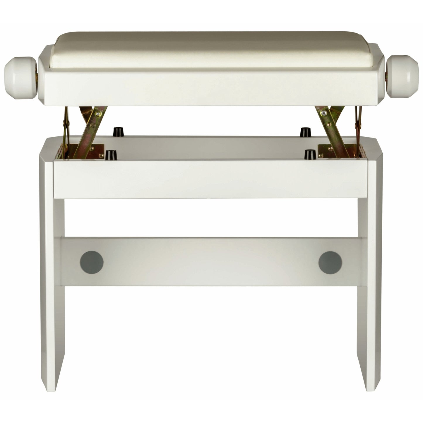 Dexibell Adjustable Wooden Bench White Polished