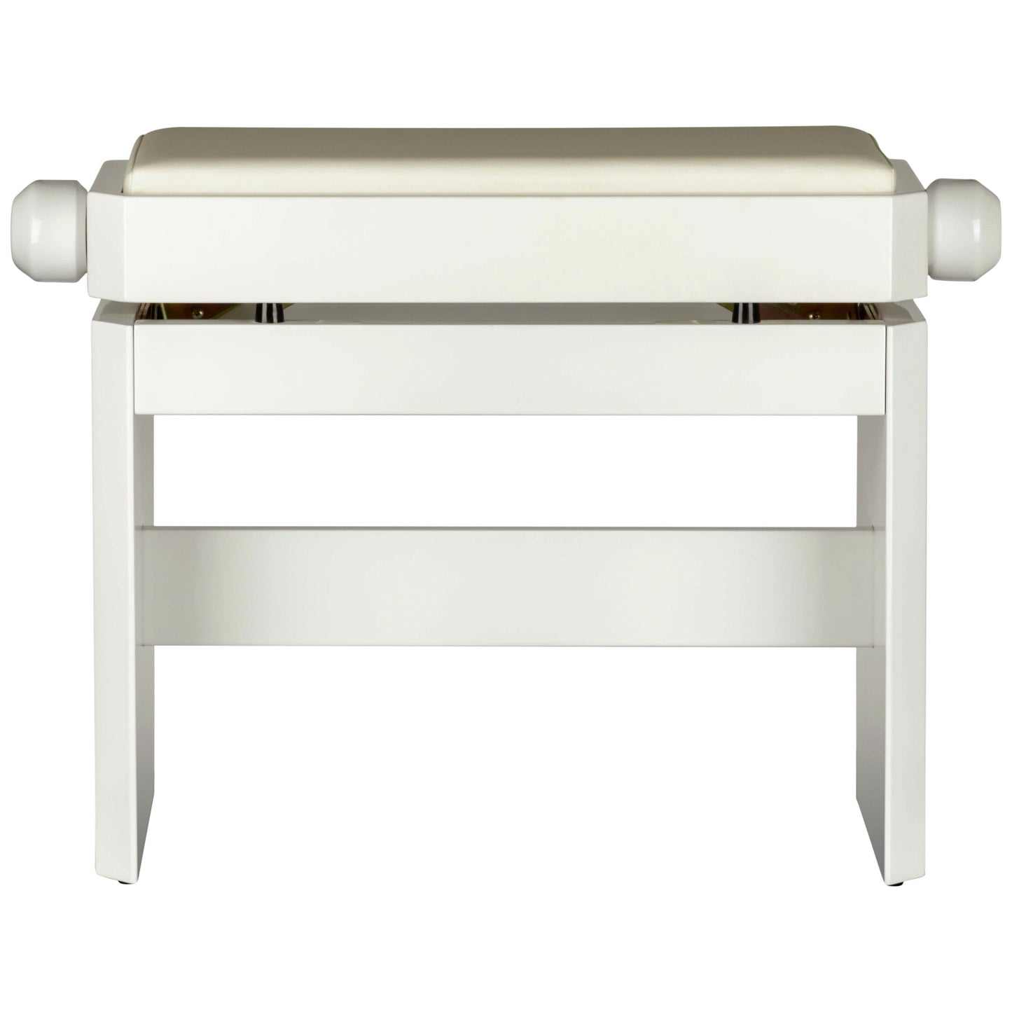 Dexibell Adjustable Wooden Bench White Polished