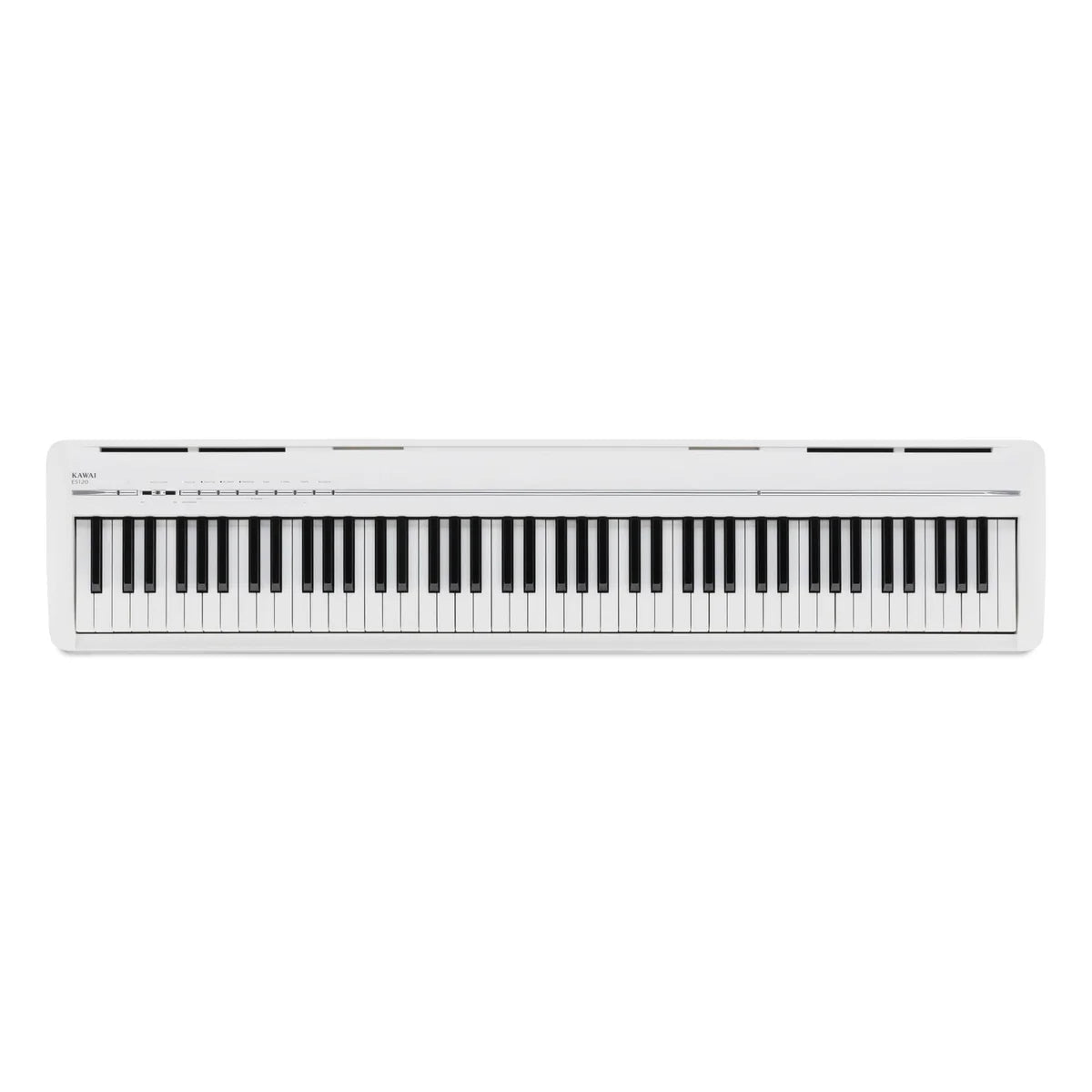 Kawai ES120 Portable Digital Piano; White Stand & Bench Bundle