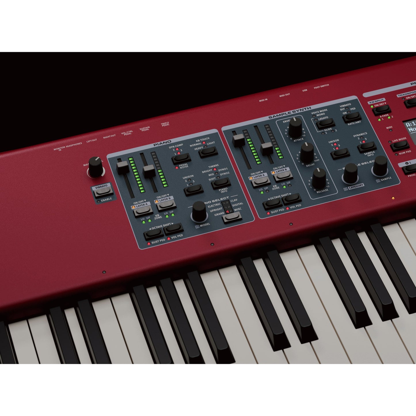 Nord Piano 6 73 Bundle Incl Monitor Speakers