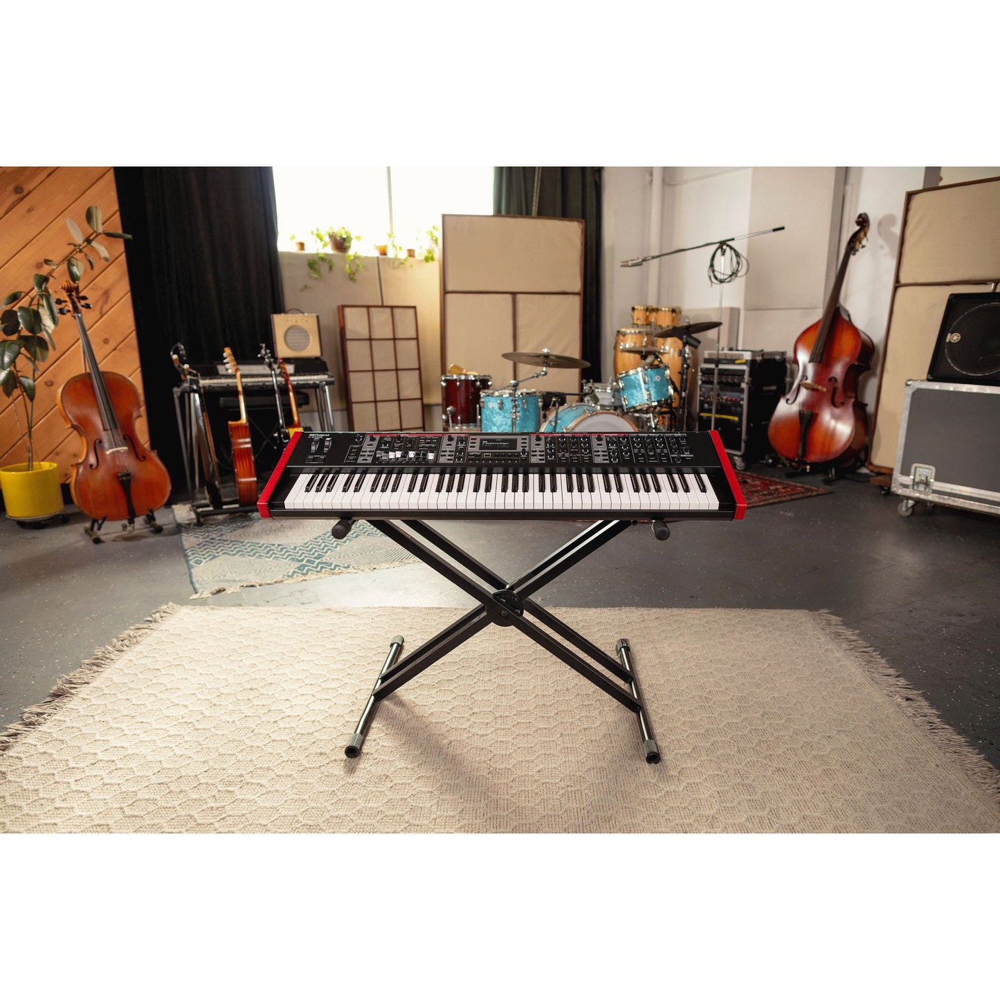 Roland V-Stage 76 Keyboard with Stand & Carry Bag Bundle