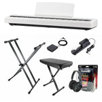 Kawai ES120 Digital Piano; White Upgraded Package
