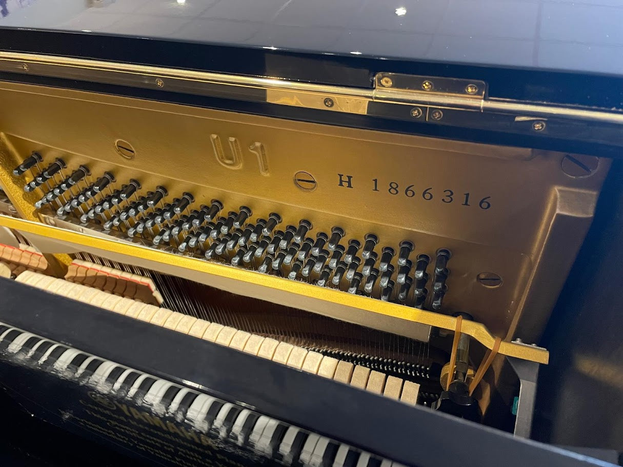 Yamaha Certified Reconditioned U1 Upright Piano With Stool; Ser No H1866316