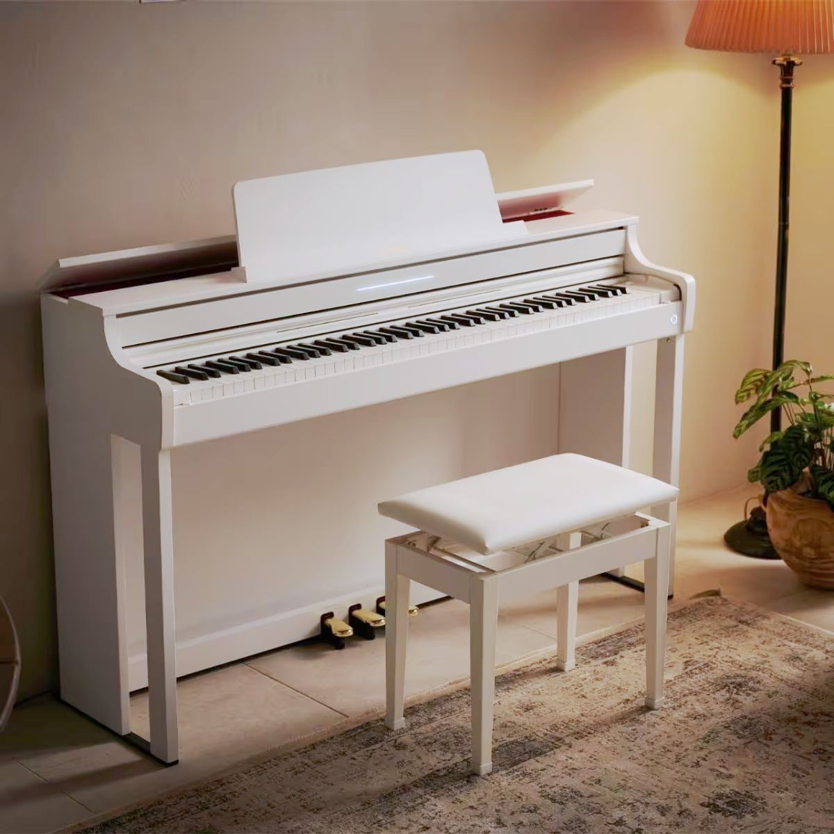 Casio AP550 Digital Piano Value Package; White
