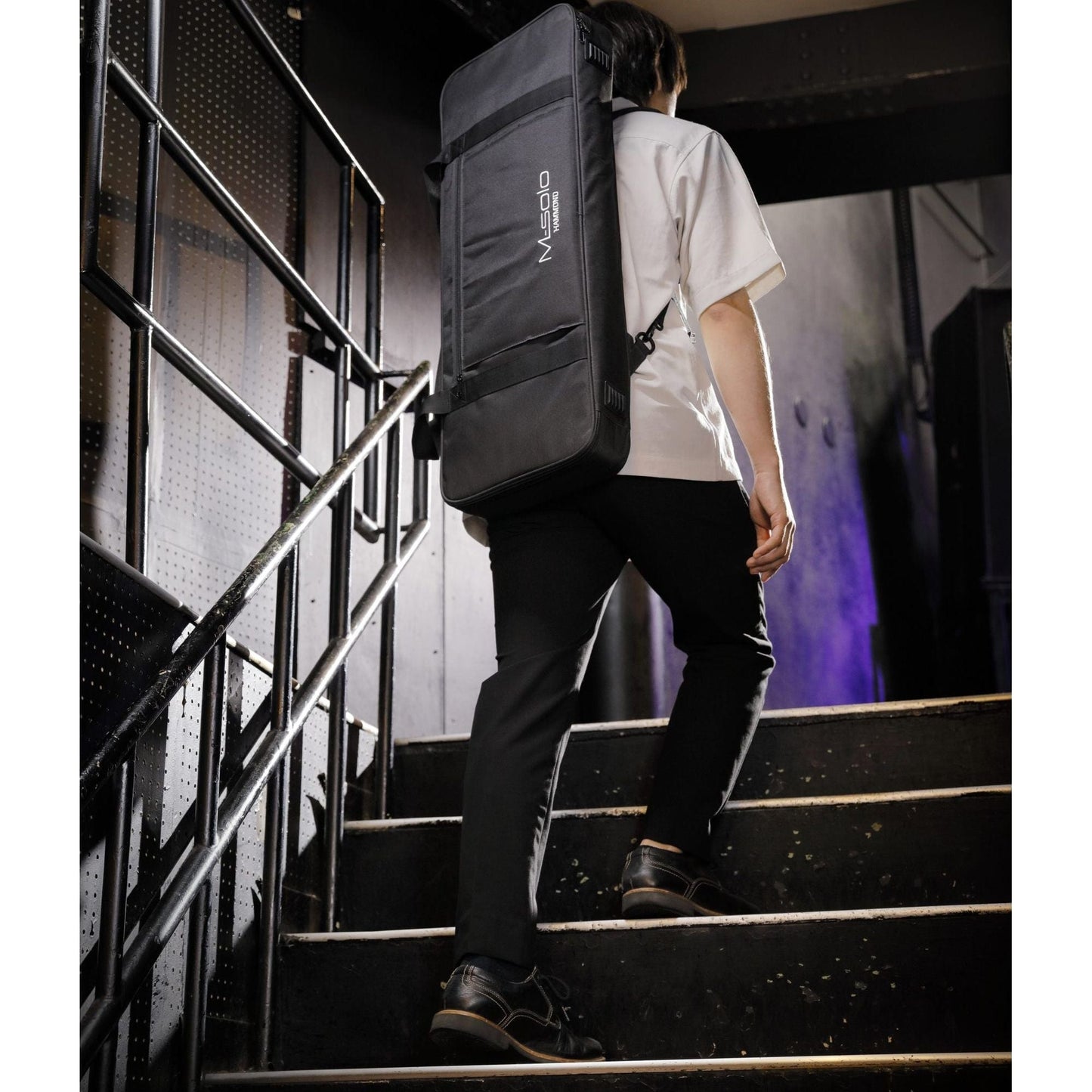 Hammond M-Solo 49 Key Performance Keyboard; Burgundy