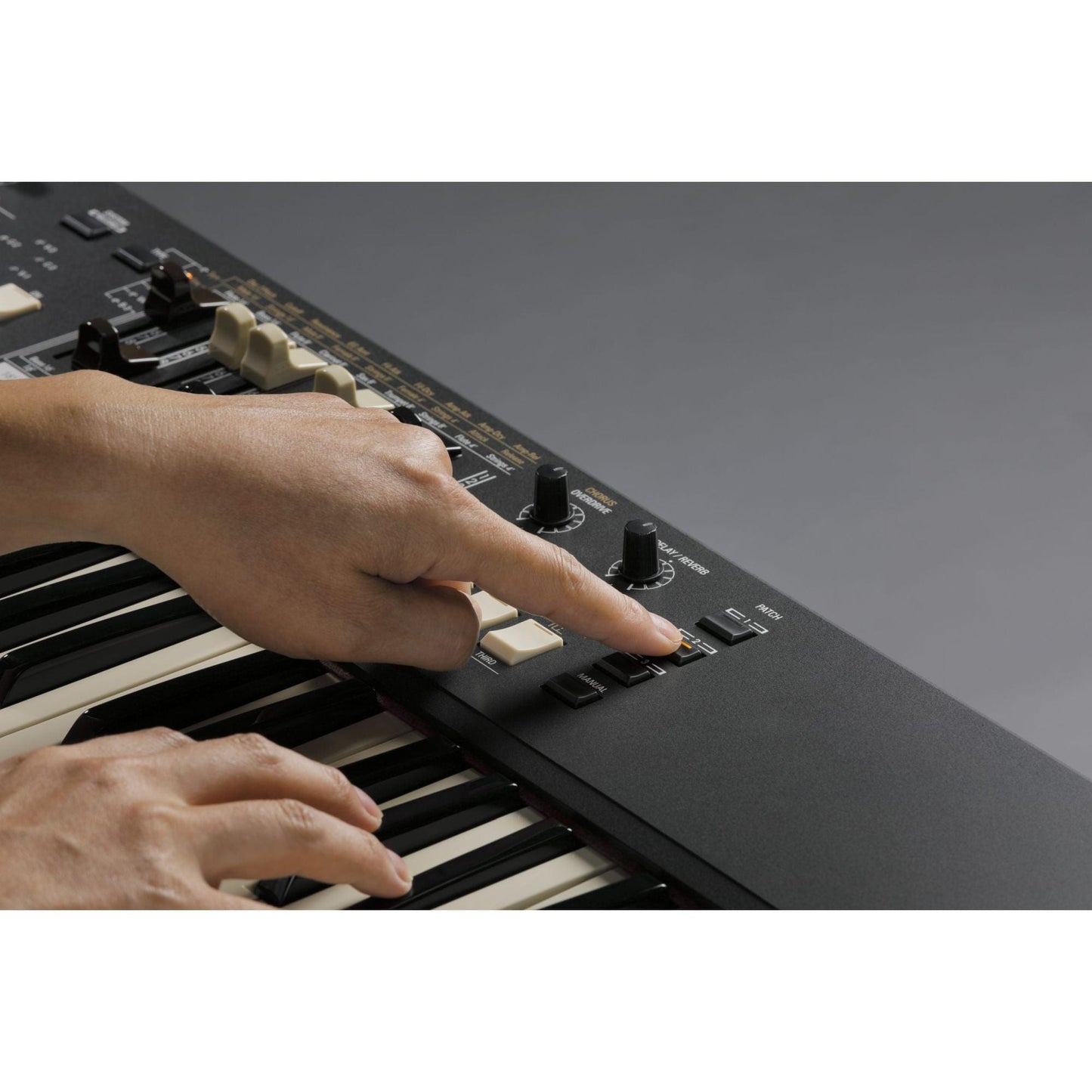 Hammond M-Solo 49 Key Performance Keyboard; Burgundy