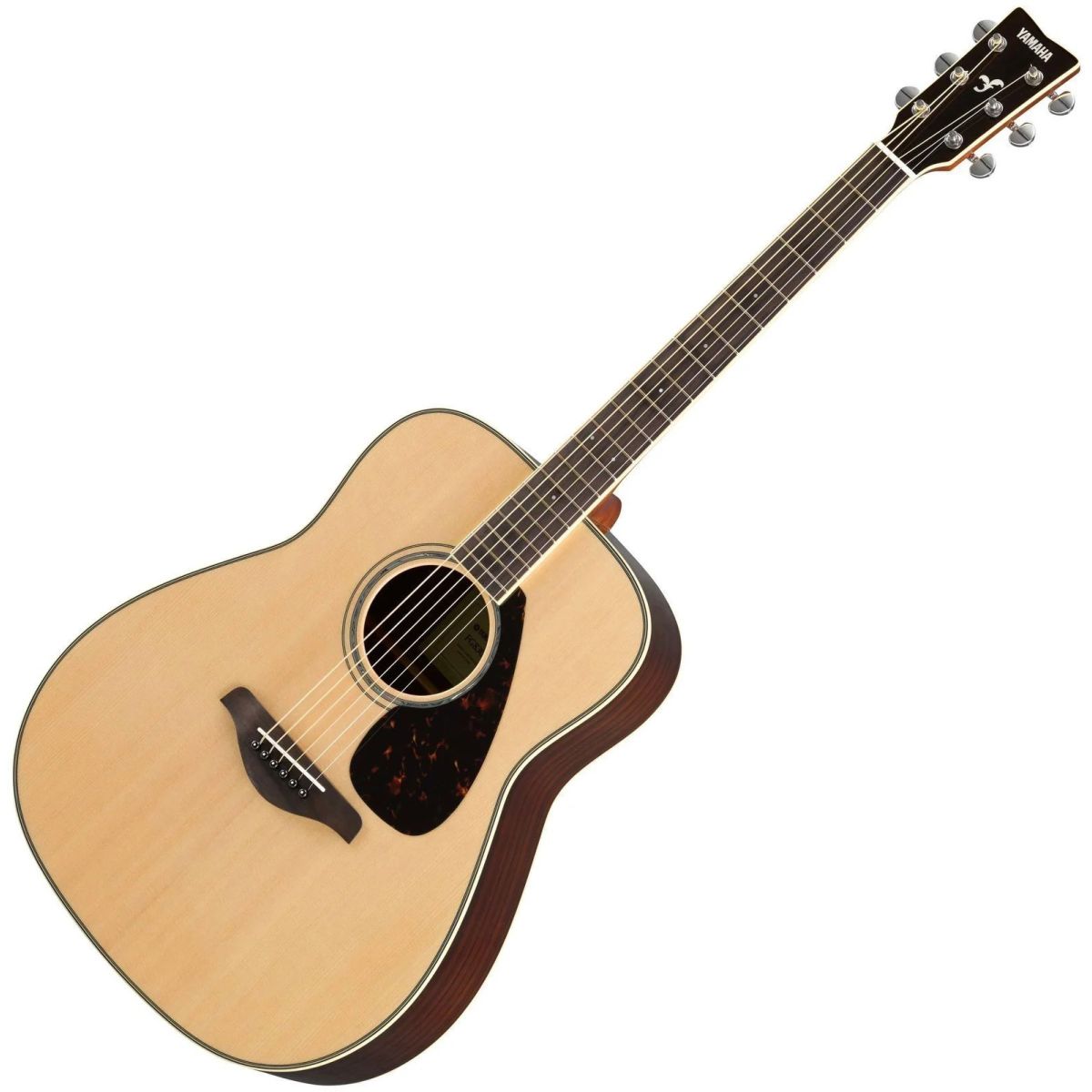 Yamaha FG830 Acoustic Guitar; Natural