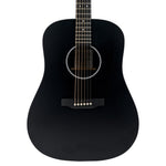 Martin D-X1 Dreadnought Acoustic Guitar; Satin Black Incl Softshell Case