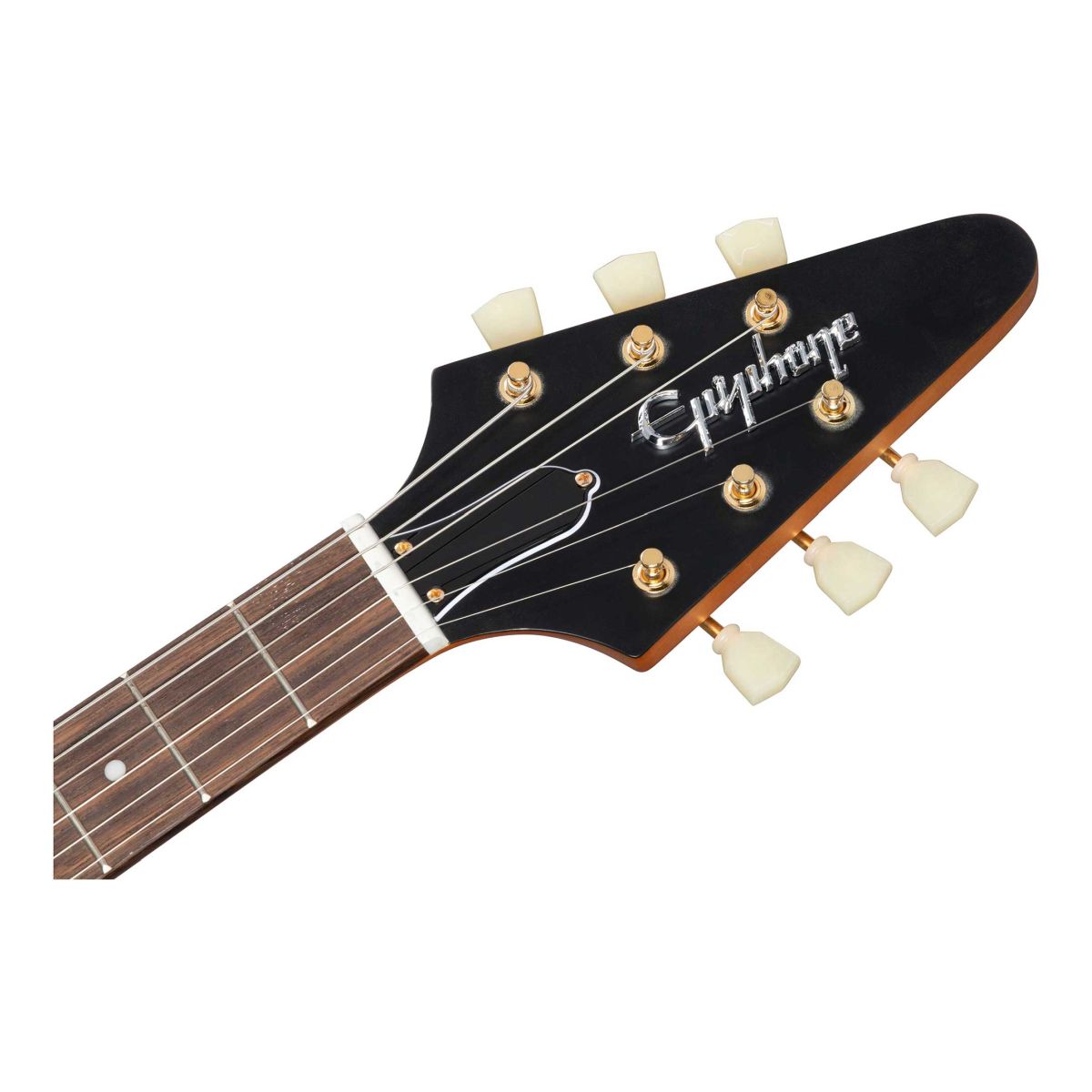 Epiphone 1958 Korina Flying V (White Pickguard; Incl. Hard Case); Aged Natural (Left Handed)