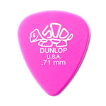 Jim Dunlop DELRIN 500 Plectrums .71MM MED. PINK 12 Pack
