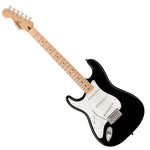 Squier Sonic Stratocaster Maple Left Hand Black Guitar