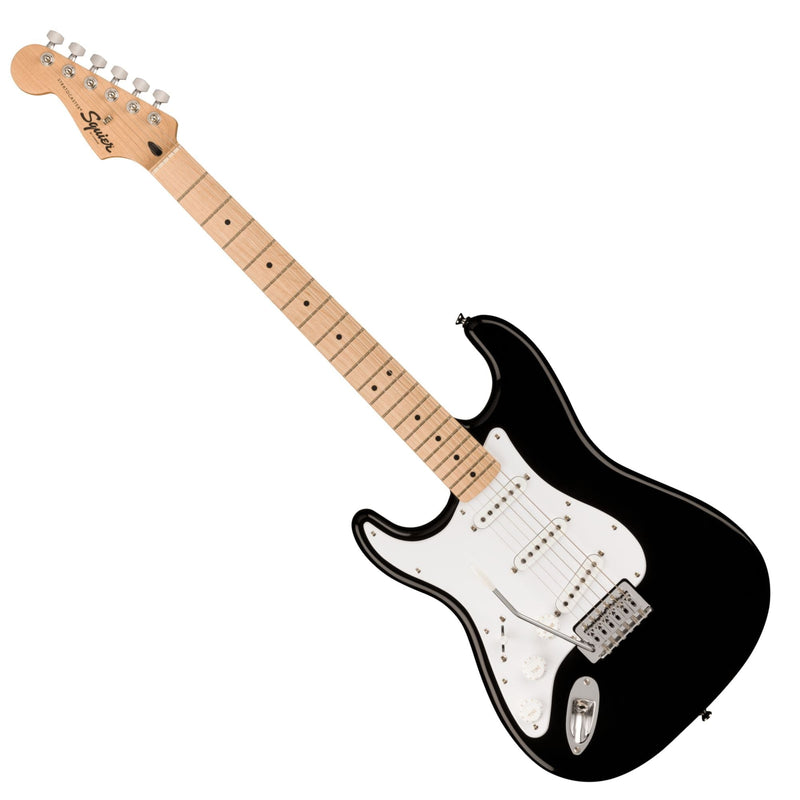 Squier Sonic Stratocaster Maple Left Hand Black Guitar