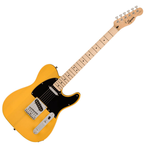 Squier Sonic Telecaster Maple Butterscotch Blonde Guitar