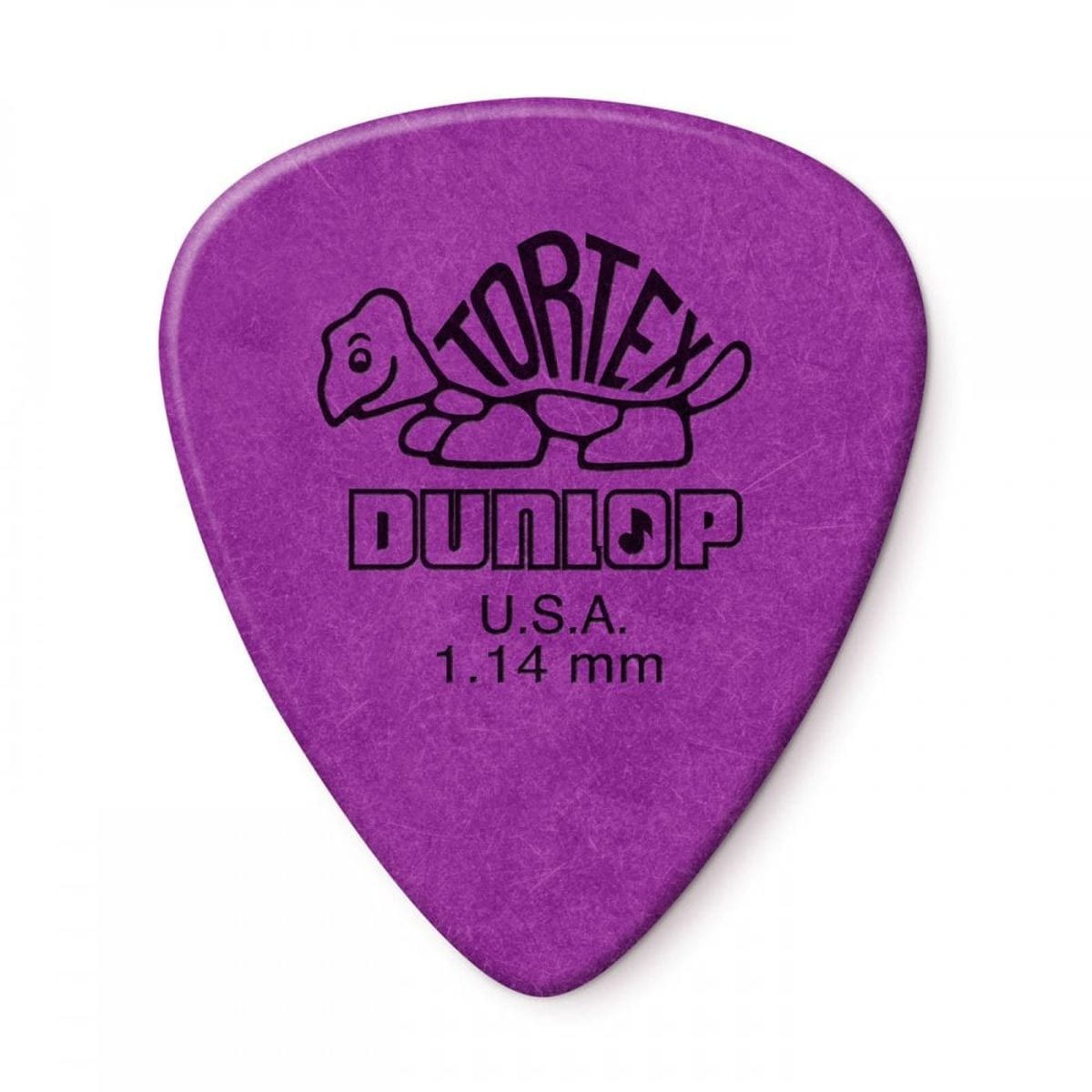Jim Dunlop TORTEX Plectrums 1.14MM Purple 12 Pack