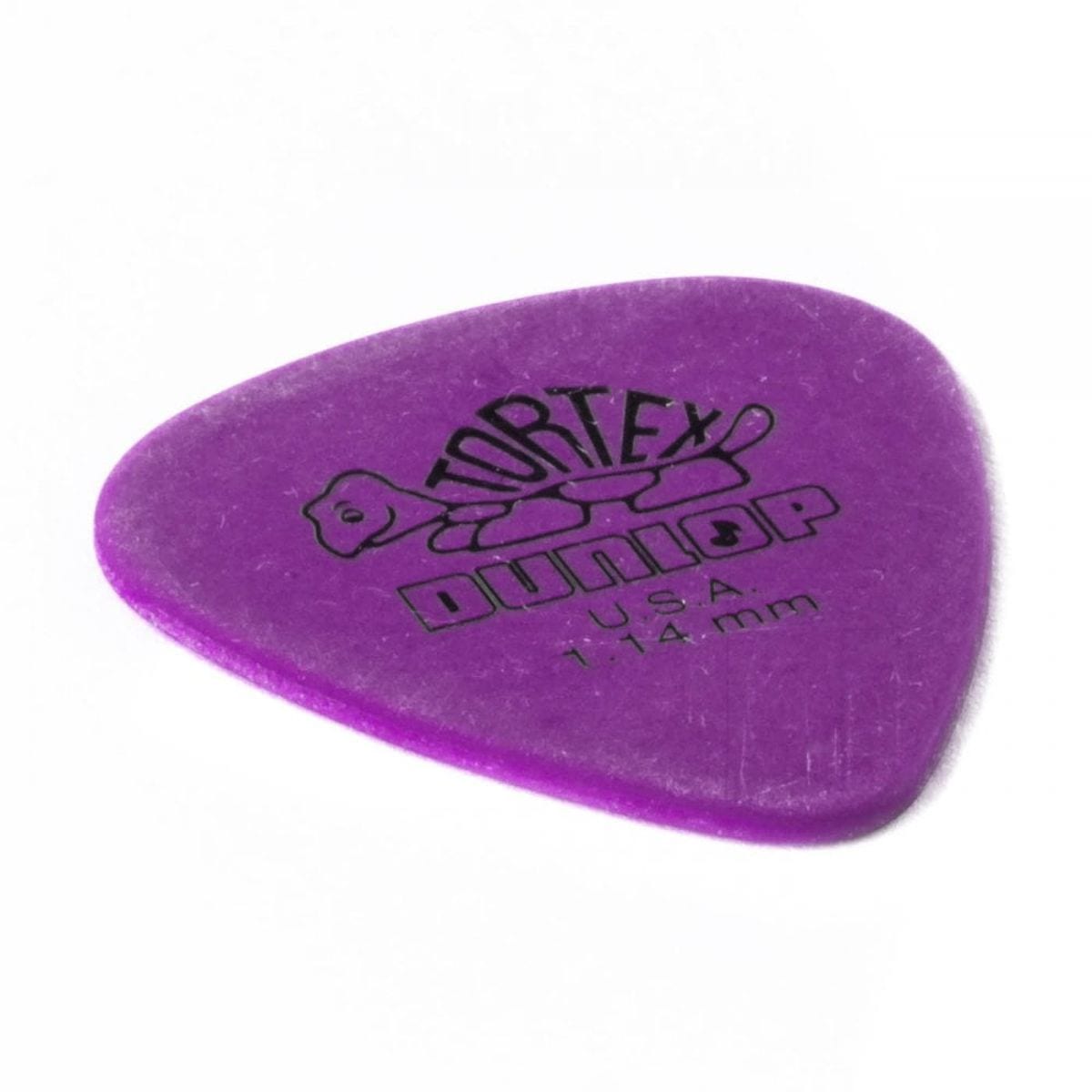 Jim Dunlop TORTEX Plectrums 1.14MM Purple 12 Pack