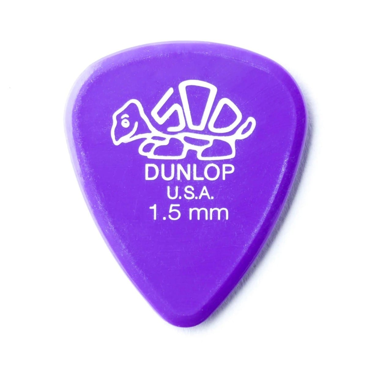 Jim Dunlop DELRIN 500 Plectrums 1.50MM LAVENDER 12 Pack