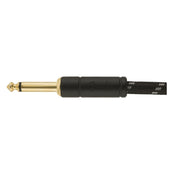 Fender Deluxe Series 18.6Ft Guitar Cable Angle Straight Black Tweed