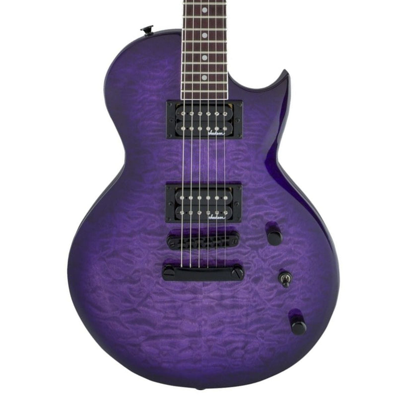 Jackson JS22Q SC Monarkh Transparent Purple Burst Guitar