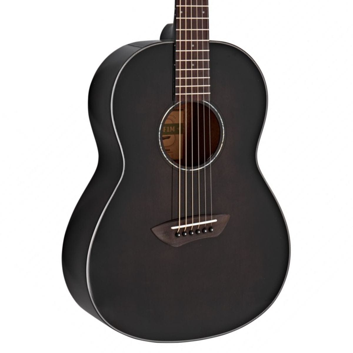 Yamaha CSF1M Compact Folk Guitar Translucent Black