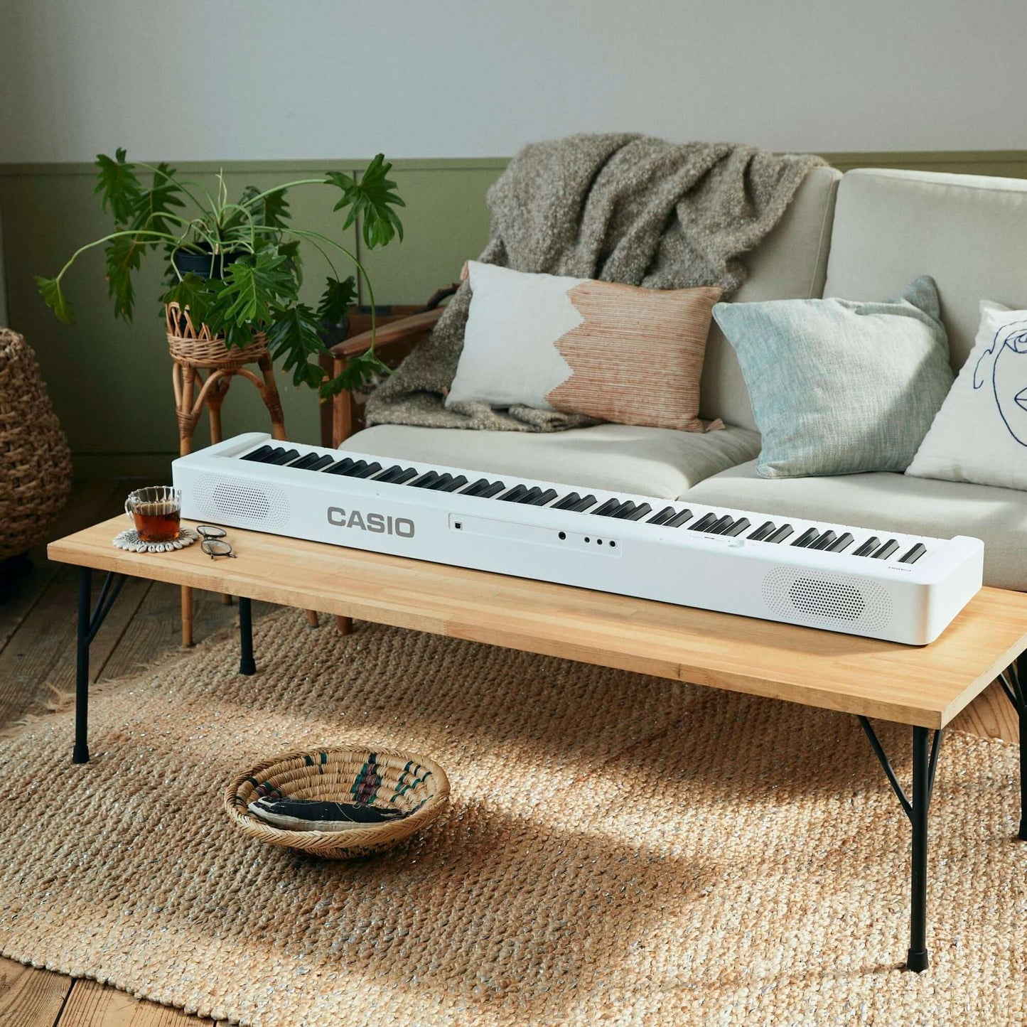 Casio CDP-S110 Digital Piano Upgraded Package; Black