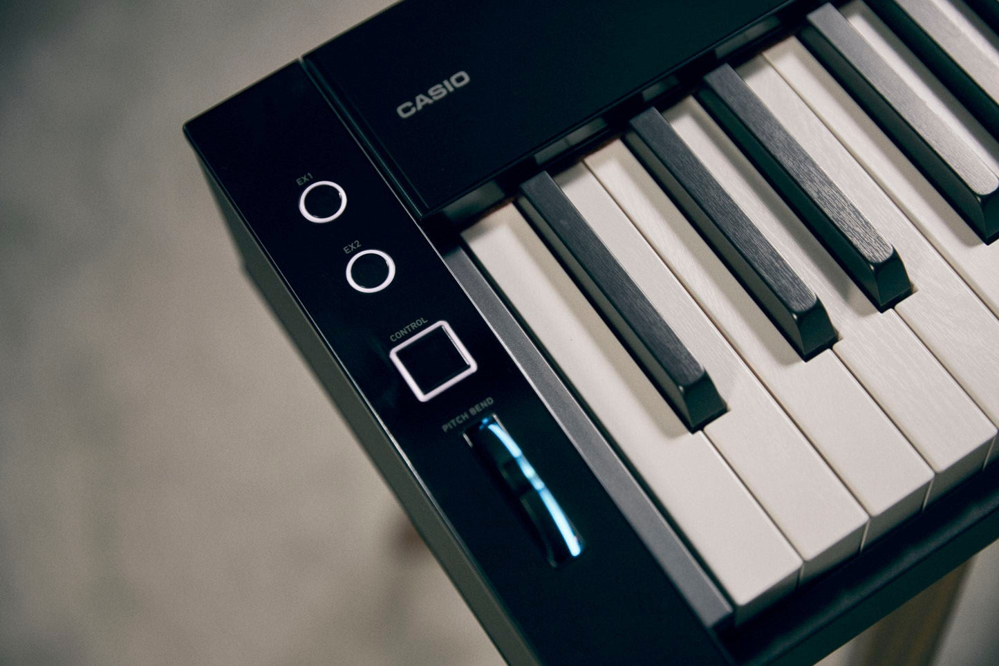 Casio Privia PX-S7000 Digital Piano with Wooden Keys; Black