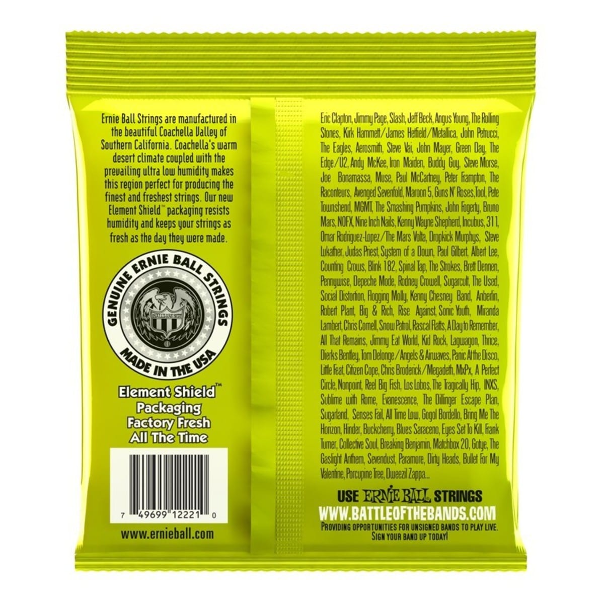 Ernie Ball Regular Slinky Set