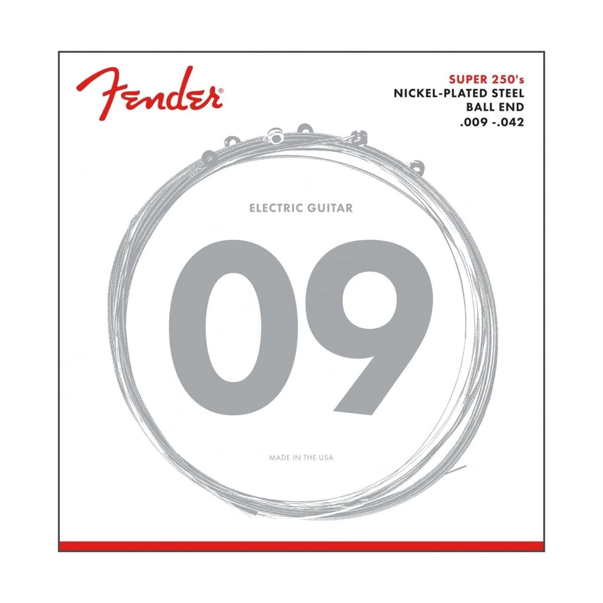 Fender Super 250 9-42 Guitar String Set