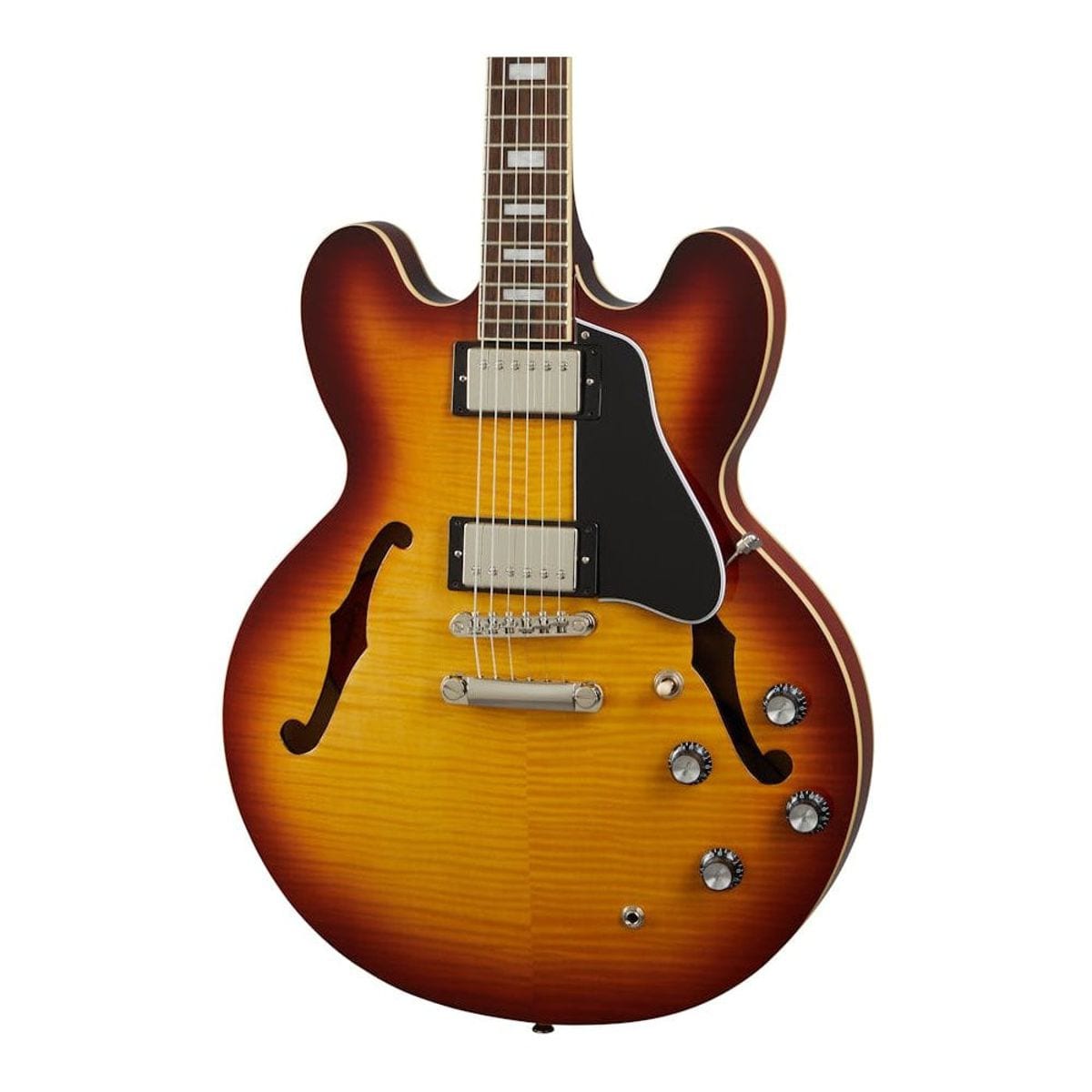 Epiphone ES-335 Figured Raspberry Tea Burst Guitar