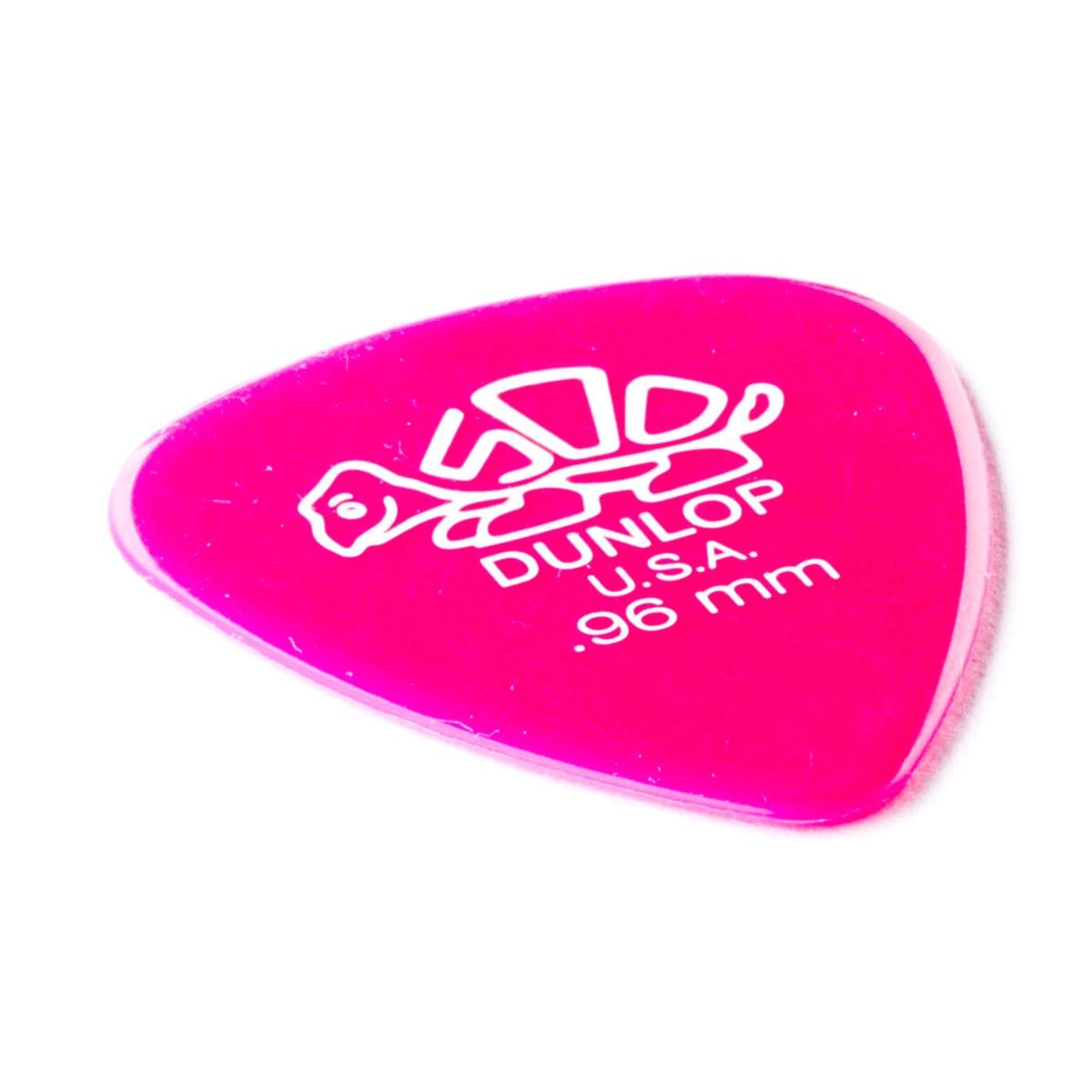 Jim Dunlop DELRIN 500 Plectrums .96MM DARK PINK 12 Pack