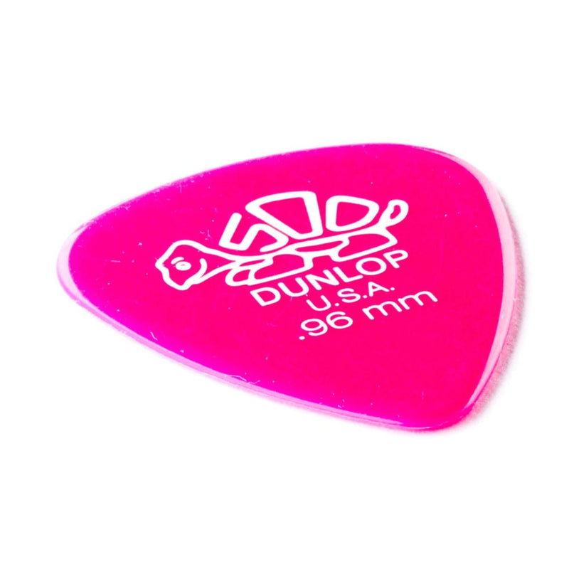 Jim Dunlop DELRIN 500 Plectrums .96MM DARK PINK 12 Pack