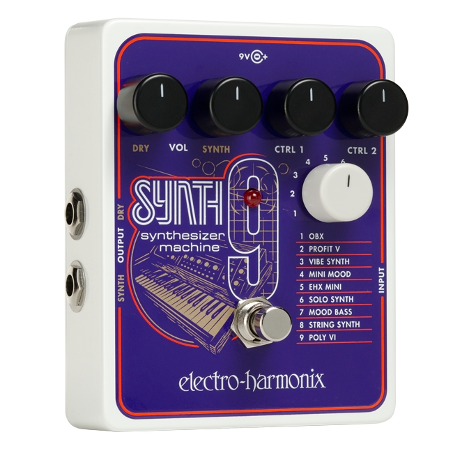 Electro Harmonix Synth9 Synthesizer Machine Guitar Effects