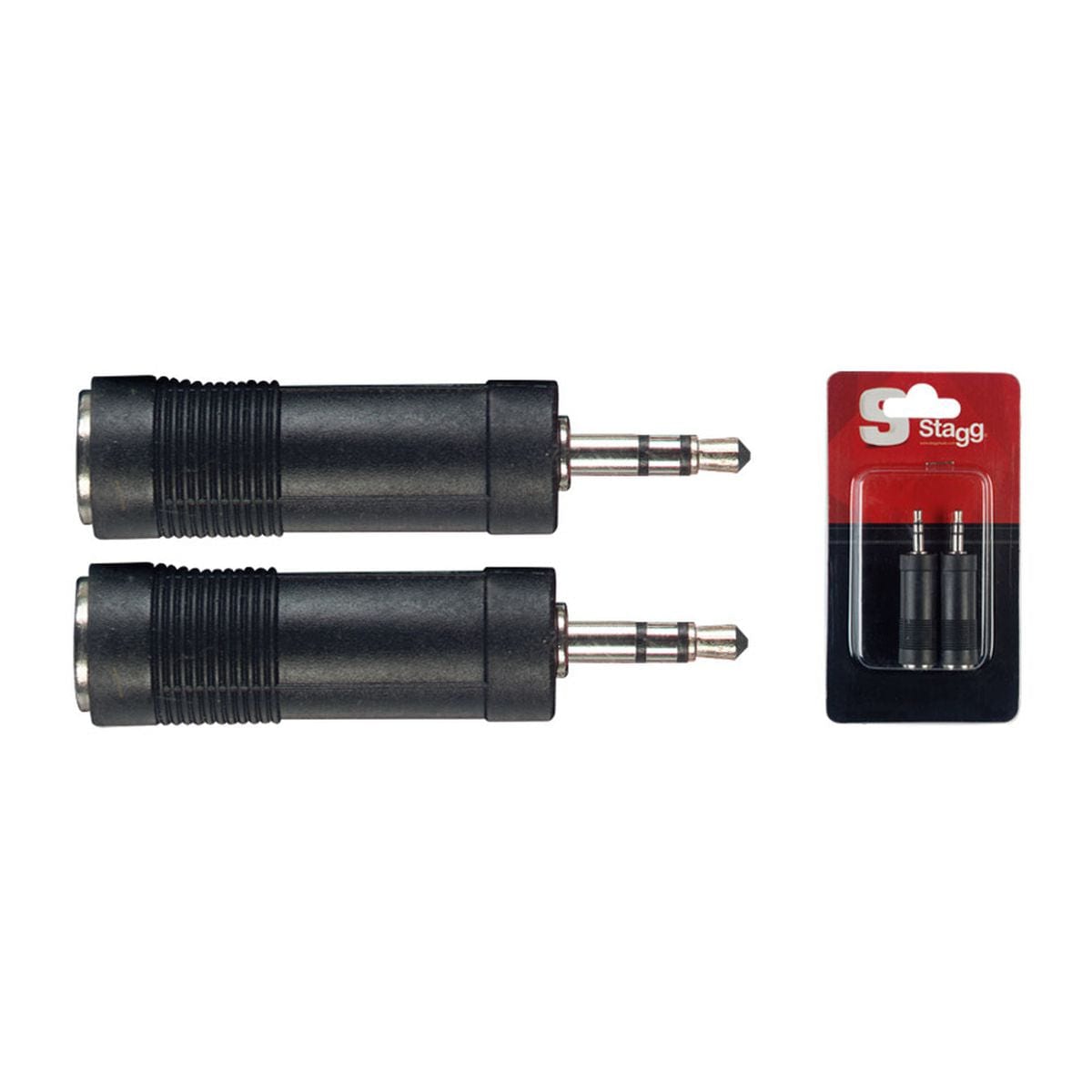 Stagg Music AC-PFSJMSH Female ST Jack To ST Mini