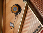 Kawai K500 AURES 2 Hybrid Upright Piano; Polished Ebony