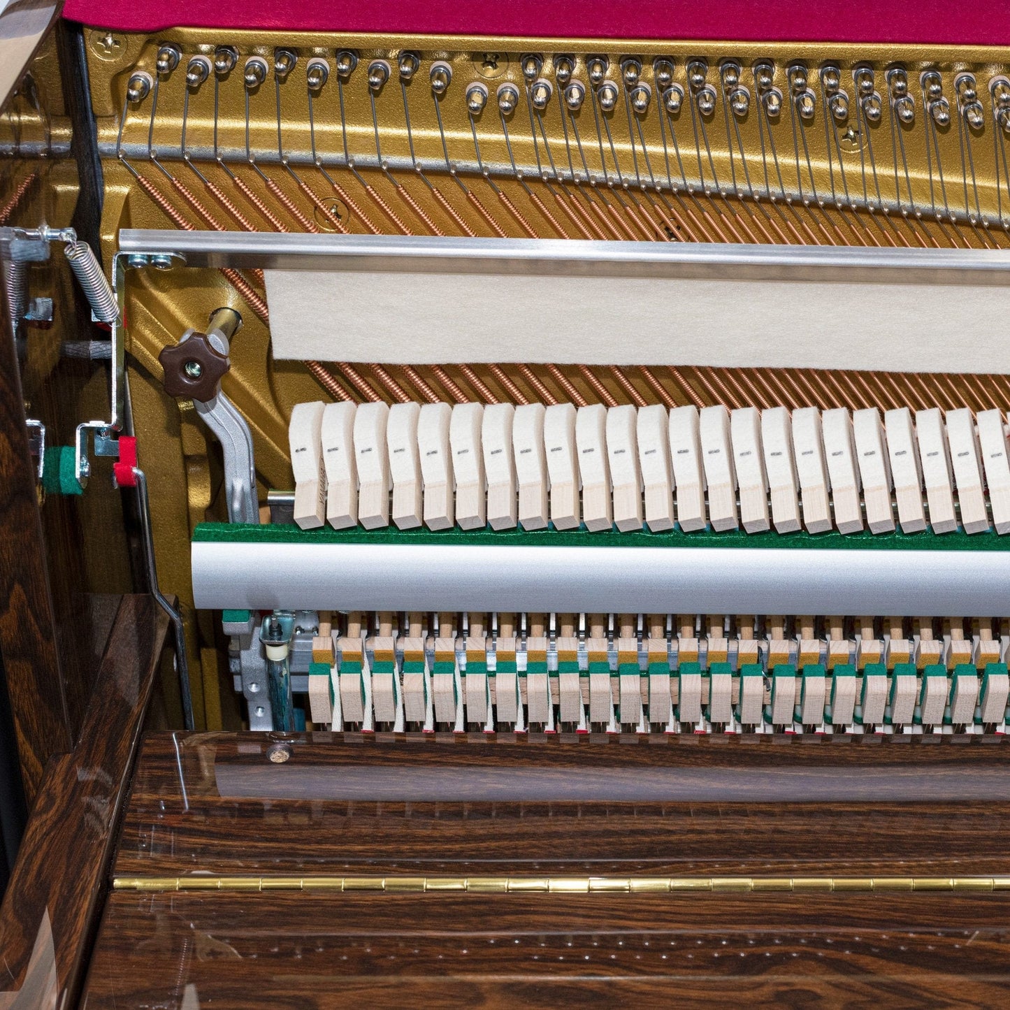 Yamaha B2 Upright Piano; Polished White