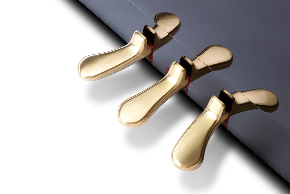 Yamaha B3 Upright Piano; Polished Ebony