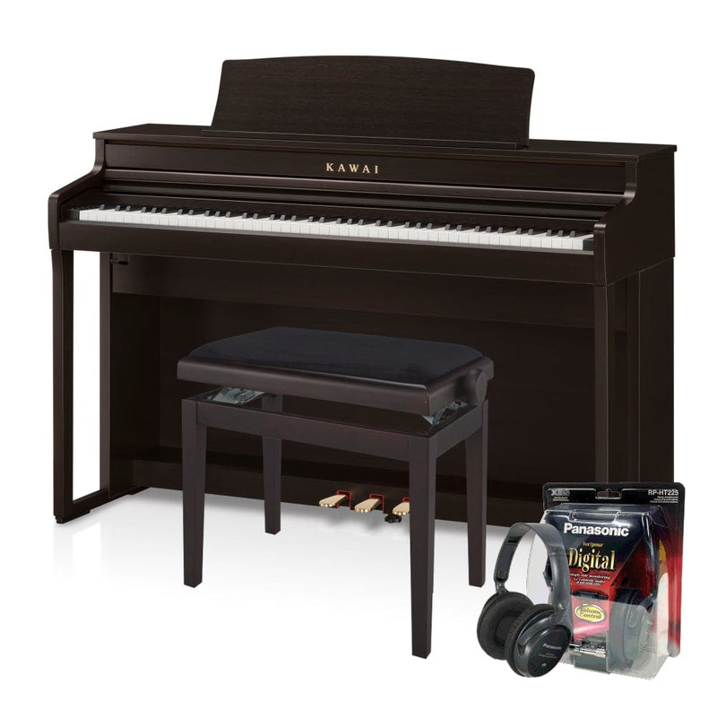 Kawai CA401 Rosewood Digital Piano Value Package